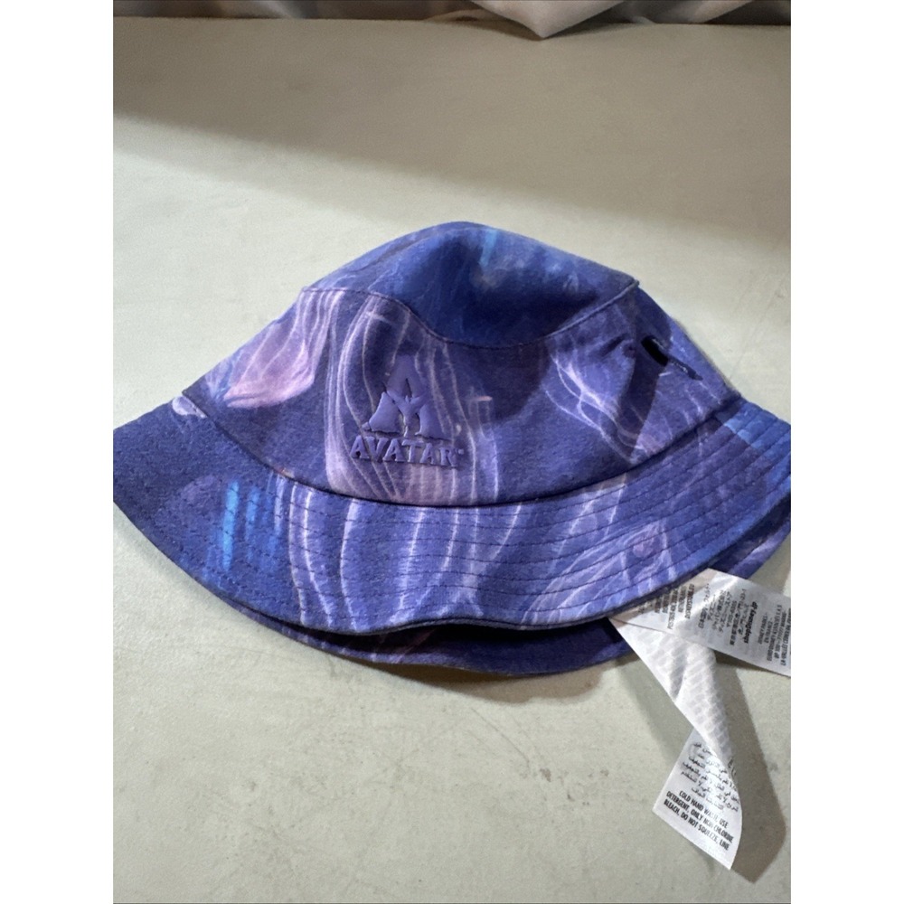 Disney Parks Avatar The Way of Water Bucket Hat Purple Tie Dye Spirit Jersey